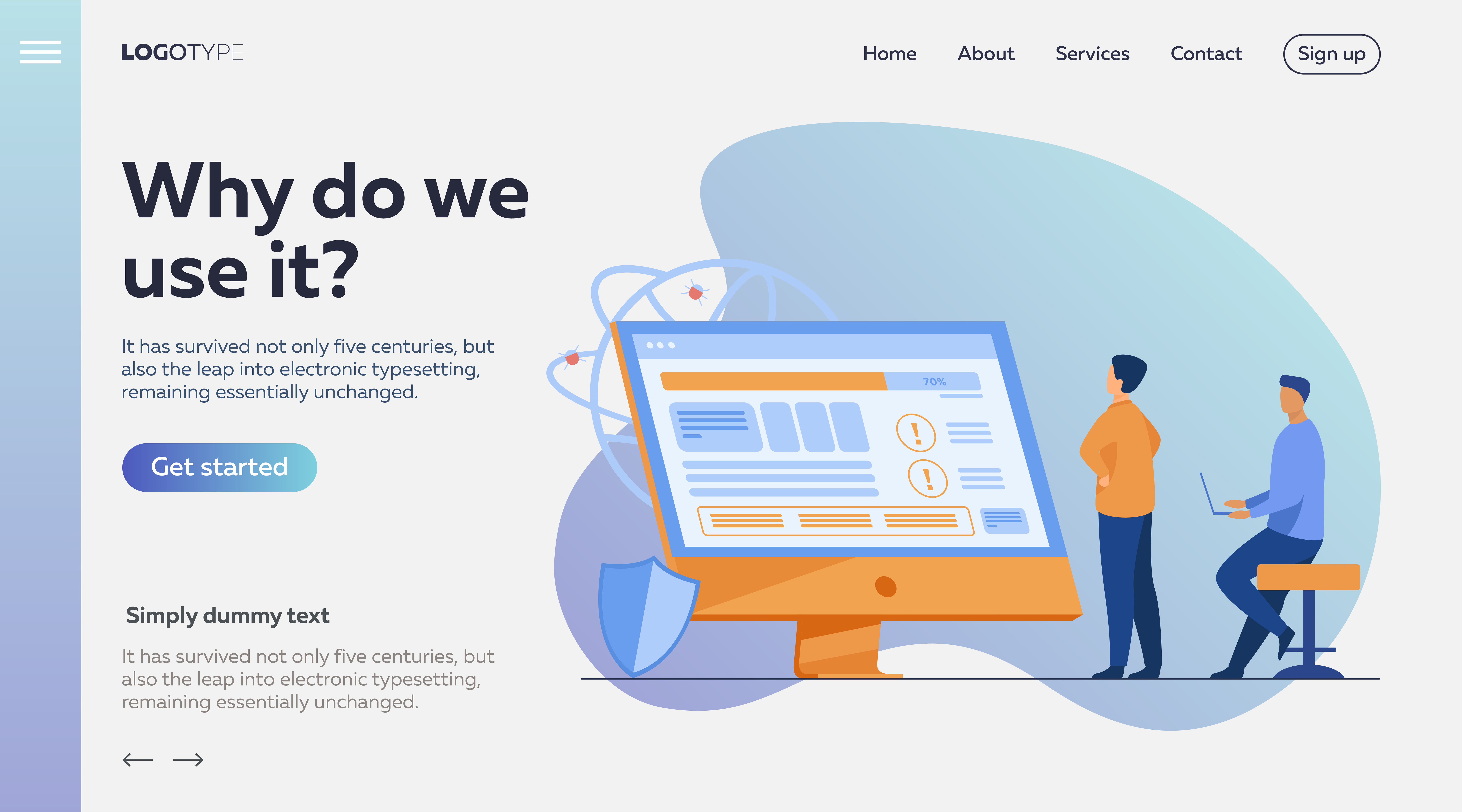 Landing Page System